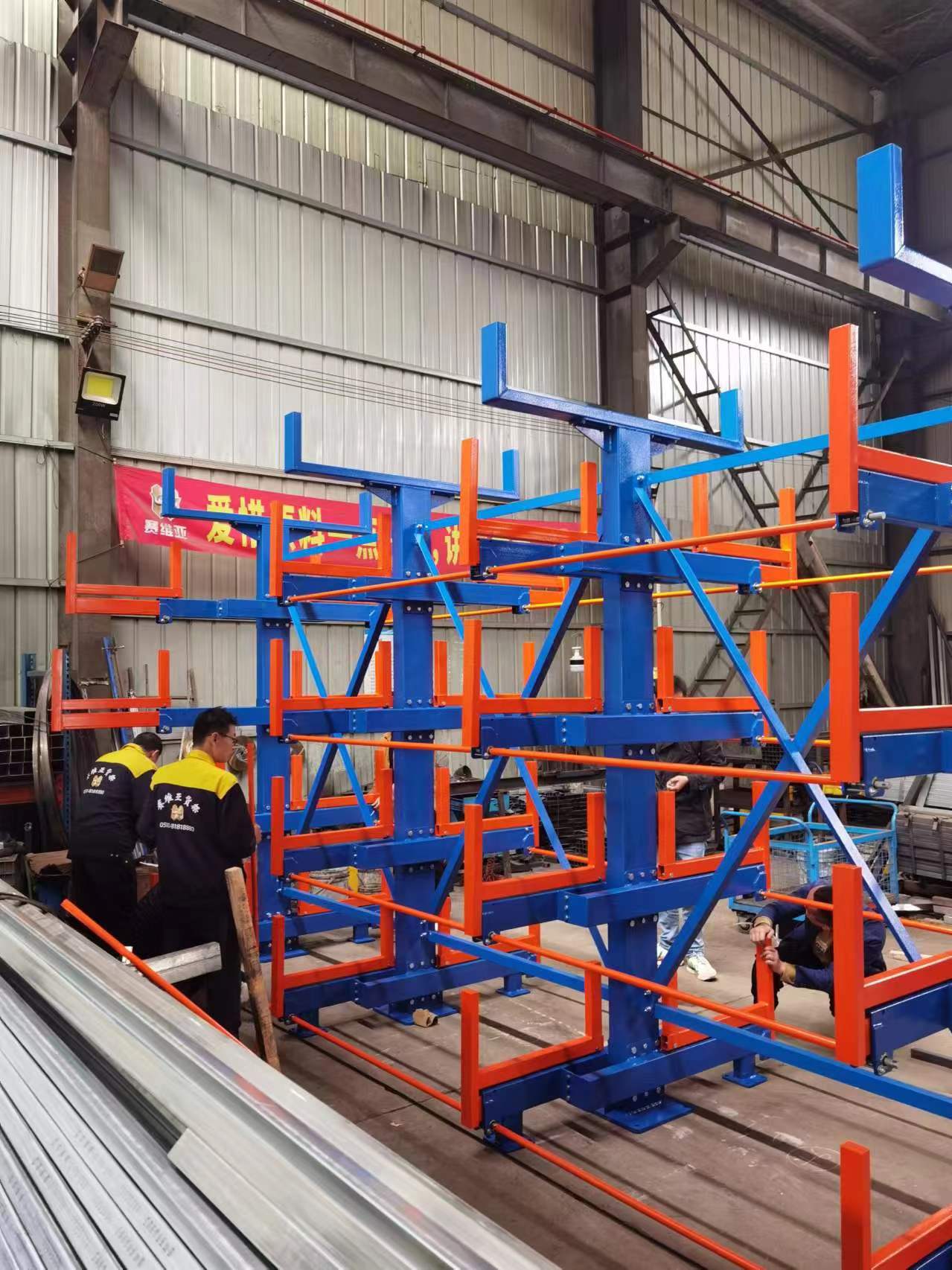 懸臂貨架,手搖懸臂貨架,伸縮懸臂貨架